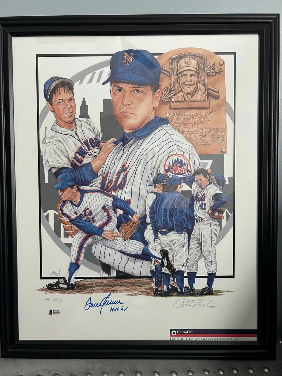 MLBトム・シーバー選手サイン入り写真 MLBトム・シーバー選手サイン入り写真 Tom Seaver