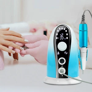 Nail Drill Machine Electric Nail File Manicure Pedicure Polishing Shape Tool - Picture 1 of 21