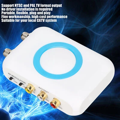 HDM66 HD Modulator Unterstützung PAL/NTSC Format Ausgang Zu RF Modulator OCH - Bild 1 von 4