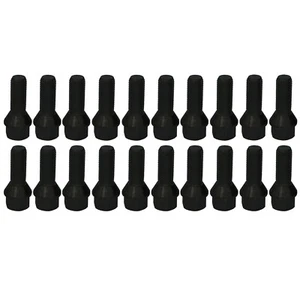 20 x Radschrauben Radbolzen Kegelbund M14x1,25 28mm Schwarz BMW 4 Cabrio Coupe - Bild 1 von 1