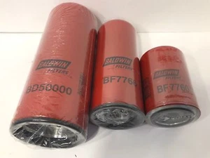 Cummins ISX Oil Change Kit Baldwin BD50000 BF7766 BF7760 Filter - Picture 1 of 1