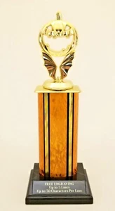 HALLOWEEN PUMPKIN JACK O LANTERN 11.5" TROPHY - FREE ENGRAVING!!! - Picture 1 of 3