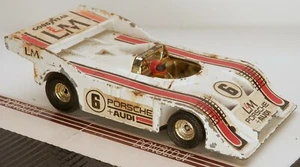 Coche de carreras Corgi Porsche-Audi L&M 917/10 Can-Am blanco escala 4 3/4" aproximadamente 1/36 - Imagen 1 de 2