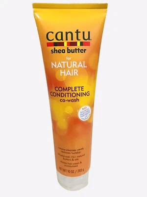 Manteiga de Karité Cantu para Cabelo Natural Condicionamento Completo Co-Wash 10oz/283g - Imagem 1 de 4