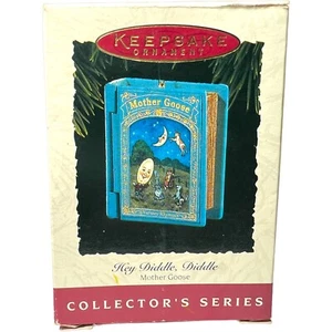 Hallmark Keepsake 1994 "Hey Diddle, Diddle" Mother Goose Christmas Ornament NIB - Picture 1 of 2