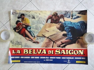 Locandina Cinema Poster La belva di Saigon 🎬 cm.46 x 67 - Imagen 1 de 1