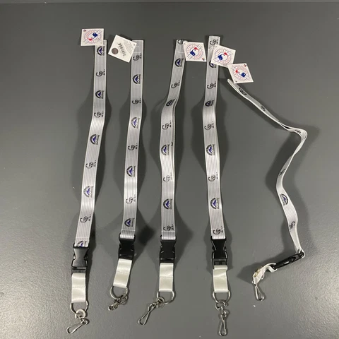 Colorado Rockies MLB Baseball Keychain Lanyard Keyring Team Logo Sports LOT OF 5 Cover