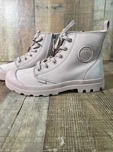 Botas de mujer Palladium Pampa Hi Zip Nubuck rosa humo rosa talla 8 96440 613 - Imagen 1 de 15