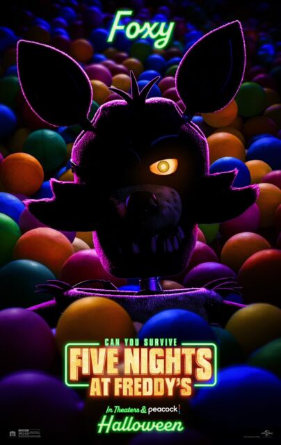 Five Nights at Freddy's Poster Game 8 X 10 Algeria