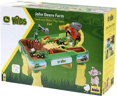 NEW John Deere Farm Sand And Water 2in1 Play Table From Mr Toys • 159$