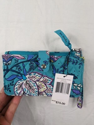 Vera Bradley PAVO REAL JARDÍN RFID Smartphone Pulsera NUEVO CON ETIQUETAS $75 Foto 1 de 4