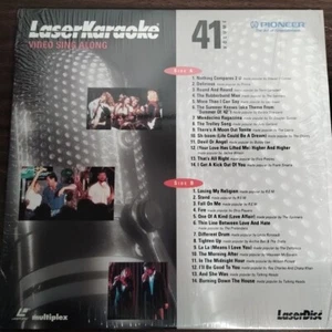 PIONEER Vintage Karaoke Laser Disc Music Vol 41 Video Canta insieme Soul Pop Rock - Foto 1 di 7