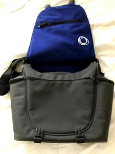 Bugaboo CAMELEON Diaper Bag Canvas Fleece Changing Mat Excellent Frog dark grey - Picture 1 of 11