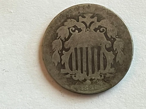 1882 Shield Nickel Cover