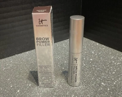 IT Cosmetics Brow Power Filler Volumizing Brow Gel ~Universal Taupe~ .14oz NIB - Image 1 of 4