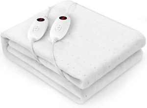 Elektrische Heizdecke Wärmedecke 160x140 cm Wärmeunterbett 100 Watt 6 Stufen GS - Bild 1 von 8