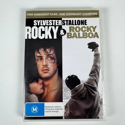 Rocky / Rocky Balboa (DVD 1976 2 discs) Sylvester Stallone Burt Young Region 4 - image 1 of 4