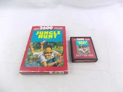 Atari 2600 Boxed Jungle Hunt Cartridge - Image 1 of 3