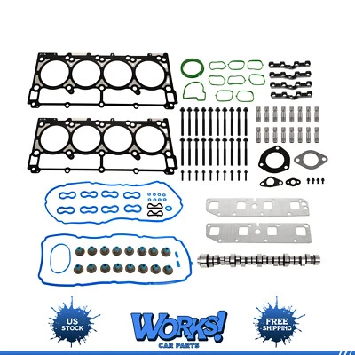 For 2005-2008 Chrysler Dodge Ram 1500 5.7L NON MDS Lifters Camshaft Kit Foto 1 de 4