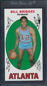 1969/70 Topps #086 Bill Bridges Hawks VG/EX *1581 - Imagen 1 de 1