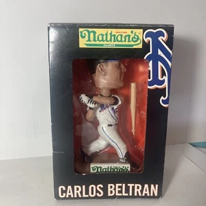 Bobblehead Carlos Beltran 2005 New York NY Mets SGA NATHAN’S PROMO caja abierta LGM - Imagen 1 de 3