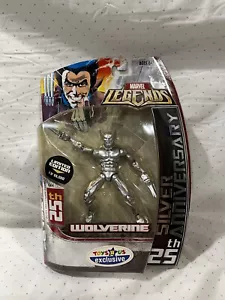 NEW MARVEL LEGENDS WOLVERINE 25TH SILVER ANNIVERSARY TOYS R US EXCL. FIGURE! a7 - Picture 1 of 6