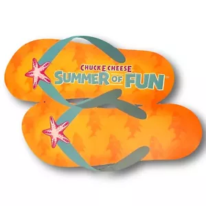 🌟2022 Chuck E. Cheese “SUMMER OF FUN” Flip Flop In Store Promo Sign🌟 - Picture 1 of 2