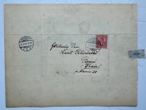 Telegramm Deutsches Reich 12.2.01 Czarnków Preussen - seltenes Zeitdokument - Picture 1 of 4