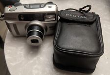 Pentax Iqzoom 80G Point & Shoot 35mm Film Camera With 38-80mm Zoom Lens + case