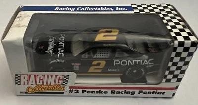 Rusty Wallace #2 Penske Racing 1991 Pontiac Autographed 1:64 Scale NIB - Image 1 of 2
