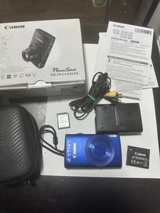 Canon PowerShot ELPH 170 IS 20.0MP Compact Digital Camera - Picture 1 of 10