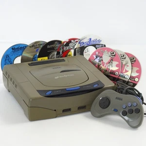 Sega Saturn GREY Console System HST-3210 JAPAN wz Games -NTSC-J- B51092889 - Picture 1 of 13