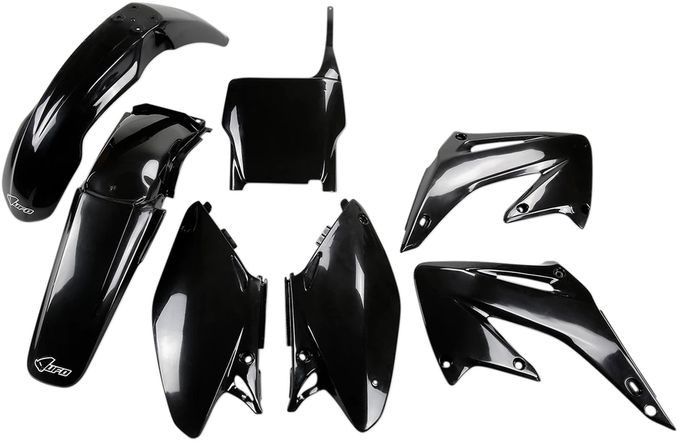 Kit de carrocería de repuesto UFO - negro - Honda - CR '04 HOKIT102-001 Foto 1 de 1