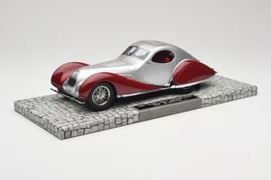 107117121 Talbot-Lago T150 C-SS Coupe Silver Red Minichamps 1/18 - Imagen 1 de 6