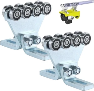 Elektro Hebezeug 8-Rollen Laufkatzenmontage, Rollen für Garagenhebesysteme - Bild 1 von 5