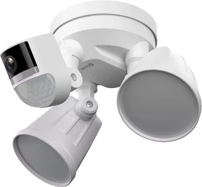 Swann - Cámara de luz de inundación de vigilancia de seguridad Wi-Fi 4K, visión nocturna, agua... Foto 1 de 4