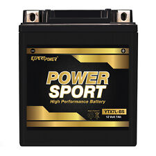 YTX7L-BS Replacement Battery -Maintenance Free- Sealed Motorcycle Battery