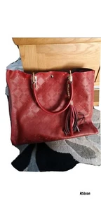 David Jones Red Bag - Picture 1 of 5