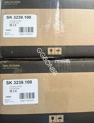 Filtro ventilador disipación de calor 1 pieza RITTAL SK 3239.100 FedEx o DHL o UPS Foto 1 de 4