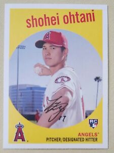 2018 Topps Archives Shohei Ohtani Rookie RC #50 Angels Dodgers
