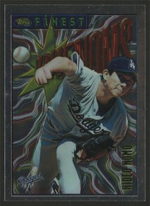 1996 TOPPS FINEST SILVER HIDEO NOMO #59