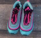 Nike Air Max 97 Hyper Turquoise ; Colorway. Hyper Turquoise / Pink Blast