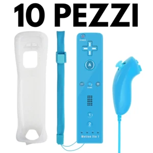 Telecomando Controller Wii con Motion Plus - AZZURRO - FUNZIONANTE AL 100% - Imagen 1 de 1