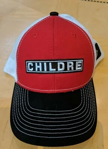 Cap Childre Adjustable Baseball Trucker Hat Nissan Motor Patch Red Black & White - Picture 1 of 11