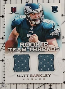 Matt Barkley 2013 Momentum Rookie Team Threads Dual Jersey #15 112/399 RC - Bild 1 von 2