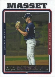 2005 Topps Chrome Updates & Highlights #UH135 Nick Masset  Texas Rangers  - Picture 1 of 2