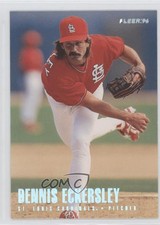 1996 Fleer Update Tiffany Dennis Eckersley #U187 HOF