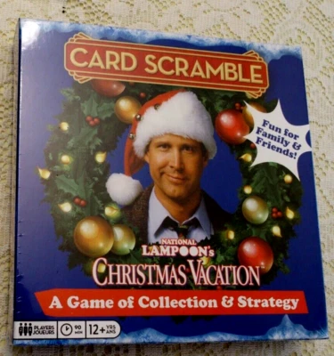 National Lampoons Christmas Vacation Card Scramble Board Game NEW SEALED family - Image 1 of 2