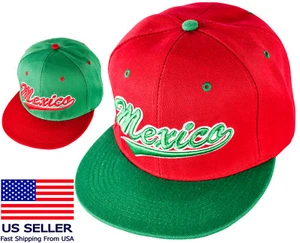 Mexico Copa Oro Snapback Eagle flach grün Mexican Bill Baseball neu gold Cup rot - Bild 1 von 15