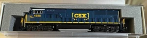 New Kato N Scale CSX Transportation SD70M "Flat Radiator" CSX #4688 DC/DCC Ready - Picture 1 of 4